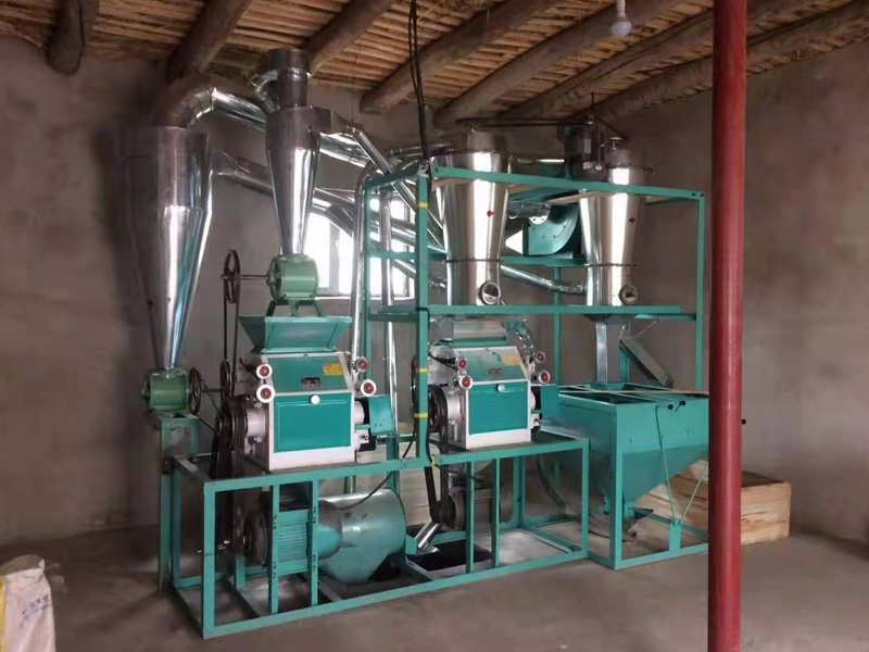 2臺磨皮芯分離研磨設備