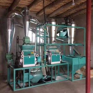 2臺磨皮芯分離研磨設備