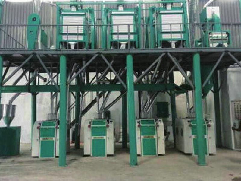 50-60噸復式磨高架設(shè)備