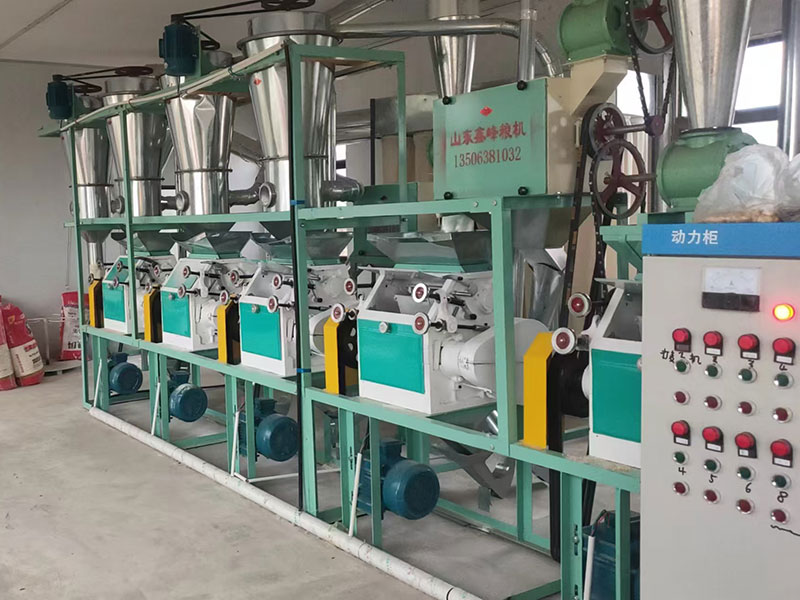 全自動面粉機設(shè)備的加工特點
